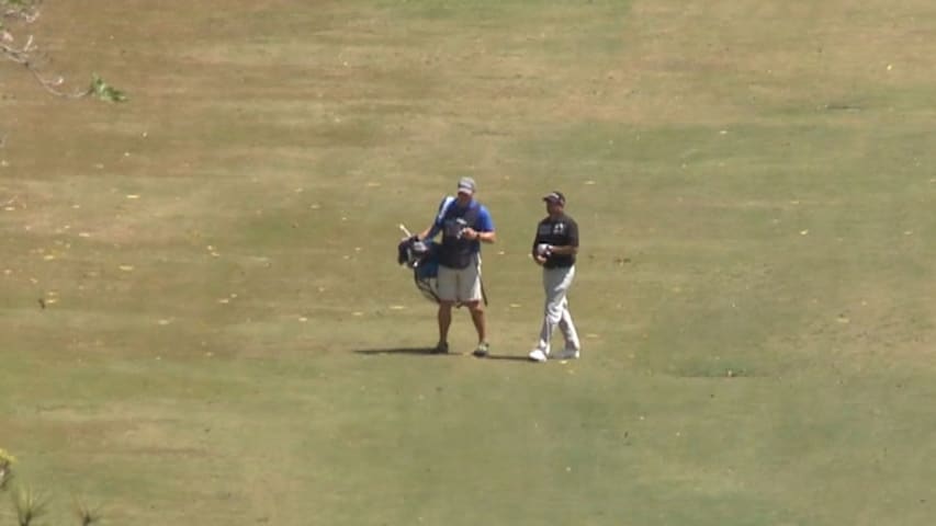 Josh Teater's crushed 237-yard hybrid is the Shot of the Day