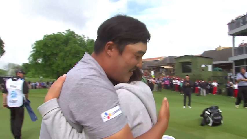 K.H. Lee makes birdies No. 18 en route to win at AT&T Byron Nelson