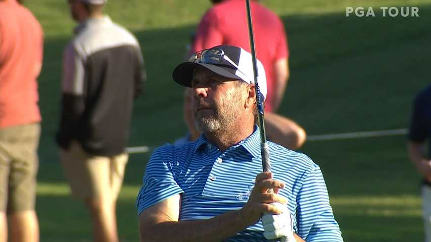 Doug Barron’s 54th hole birdie at Dominion Energy