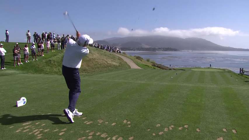 Fred Couples makes birdie on No. 7 at PURE Insurance Championship