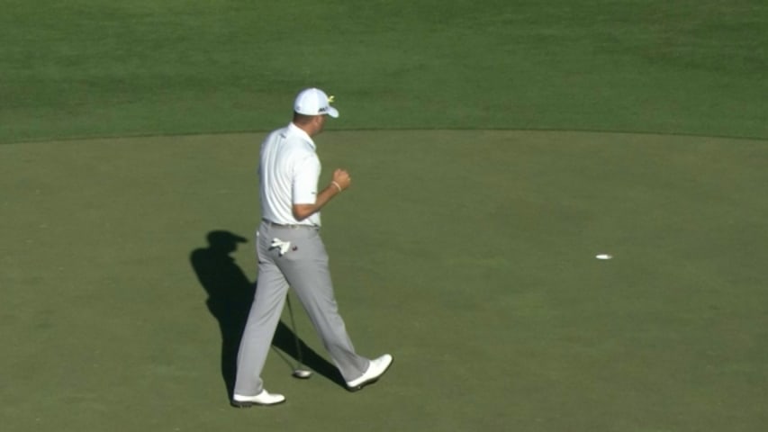 Ryan Palmer finishes with an eagle at Sony Open