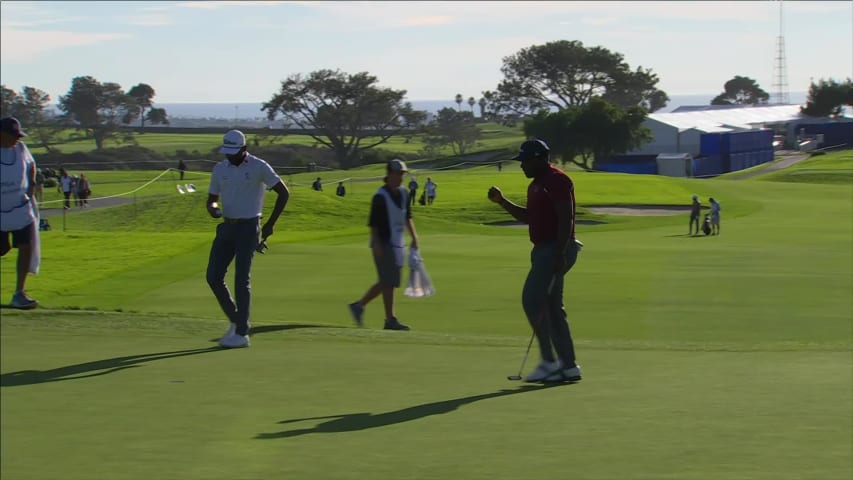 John-Baptiste Hakizimana gets up-and-down to save par at APGA Farmers