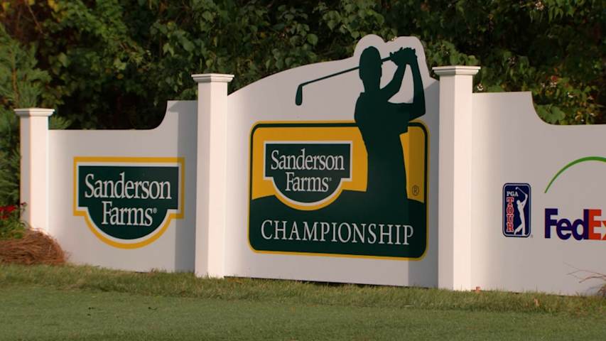 Champ and Xiong share 36-hole lead at Sanderson Farms