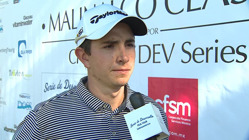 Entrevista con Nicolás Echavarría tras Ronda 1 del Malinalco Classic