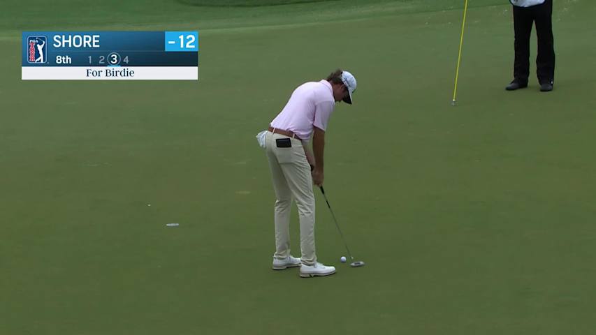 Davis Shore makes birdie on No. 8 at ONEflight Myrtle
