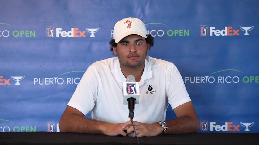 Eugenio Chacarra on his dreams of playing on PGA TOUR