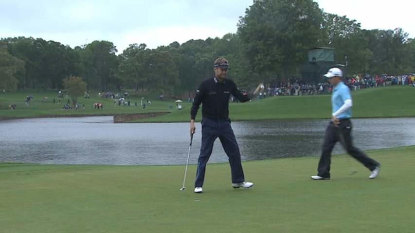 Lynn birdies No. 14 in Round 4 of Wells Fargo