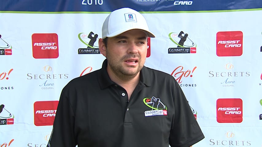Entrevista con M.Rozo tras tercer día de la Copa Go Vacaciones Cozumel