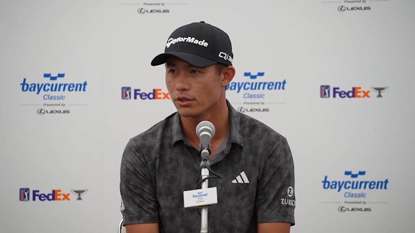Collin Morikawa discusses focusing on putting, ball control during fall reset