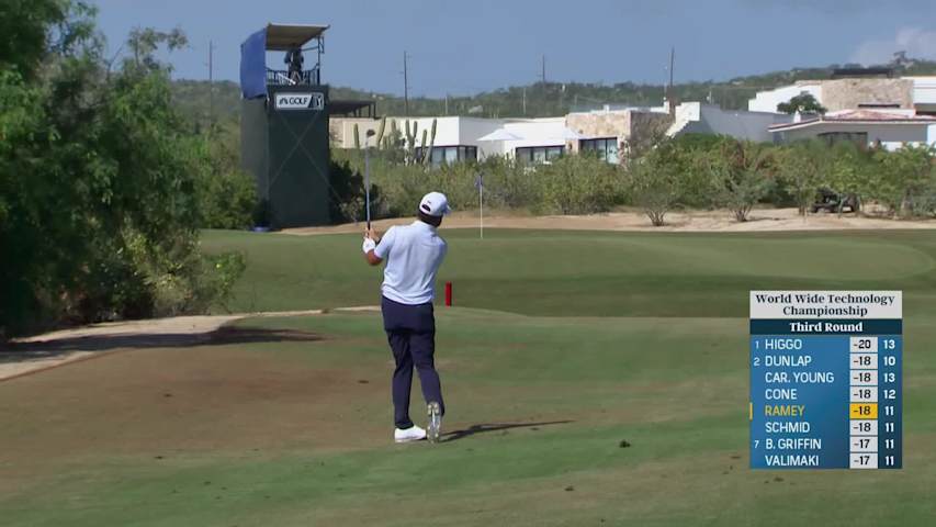 Chad Ramey makes birdie on No. 12 at World Wide Technology