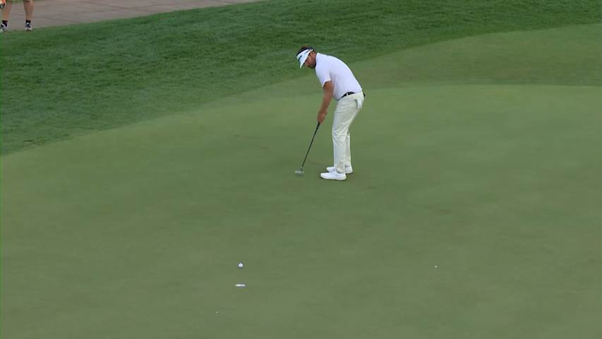 Matt NeSmith pours in putt for birdie at Black Desert