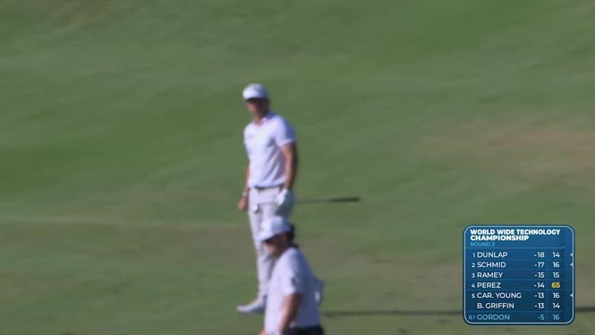 Will Gordon makes Eagle on No. 17 at World Wide Technology