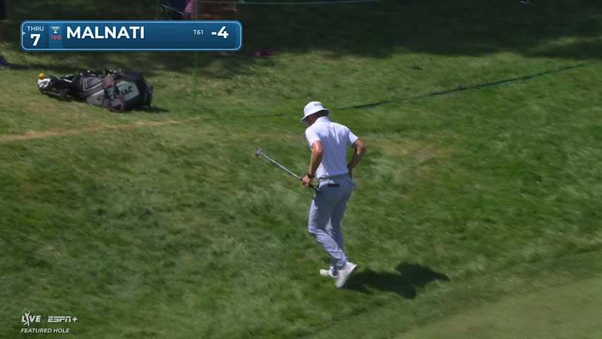 Peter Malnati nearly aces No. 16 at John Deere