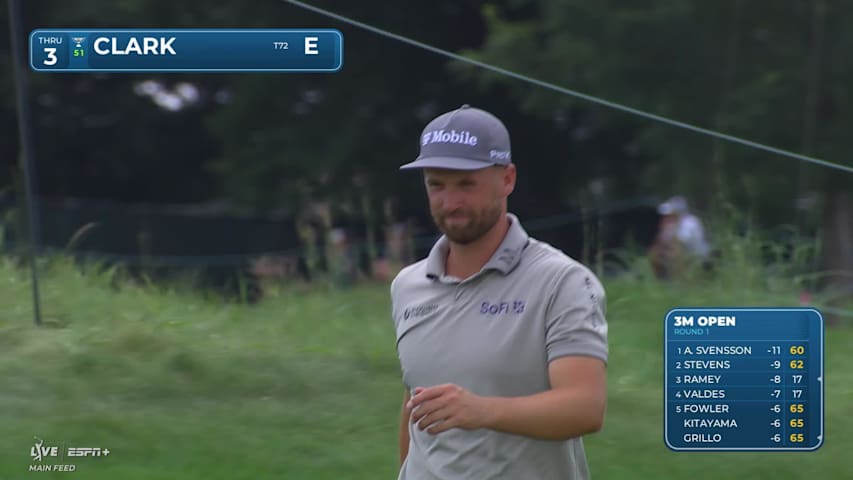 Wyndham Clark | Round 1 | Rapid Rounds | 3M Open