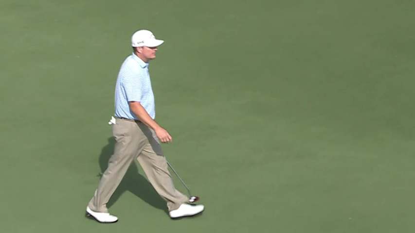 Chad Campbell’s lengthy birdie putt at AT&T Byron Nelson