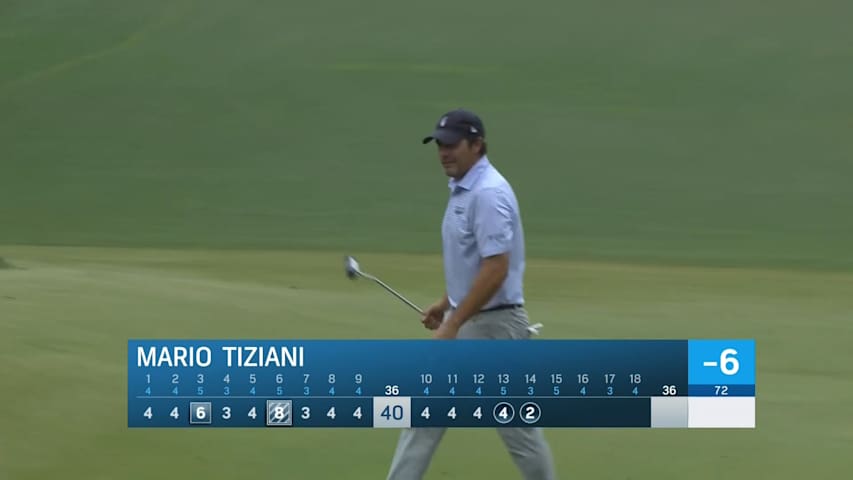 Mario Tiziani makes back-to-back birdies at FURYK & FRIENDS