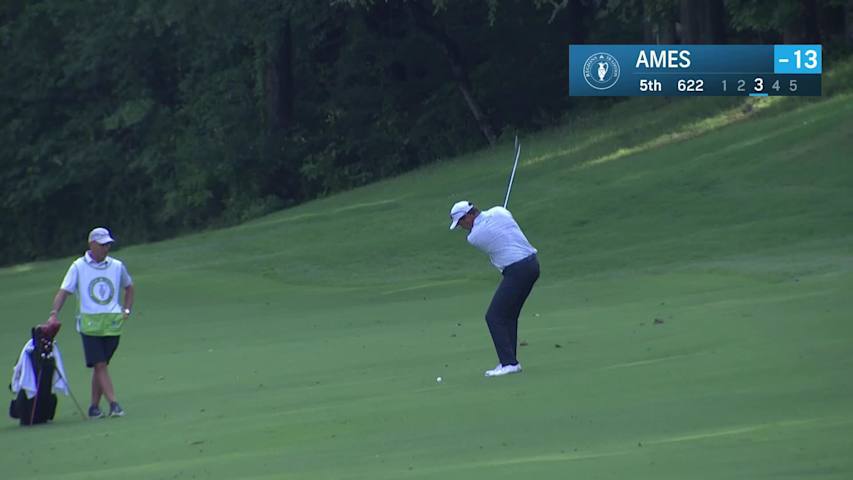 Stephen Ames makes birdie on No. 5 at Regions Tradition