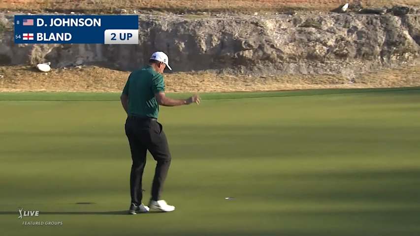 Richard Bland goes right at the flag to set up birdie at WGC-Dell Match Play