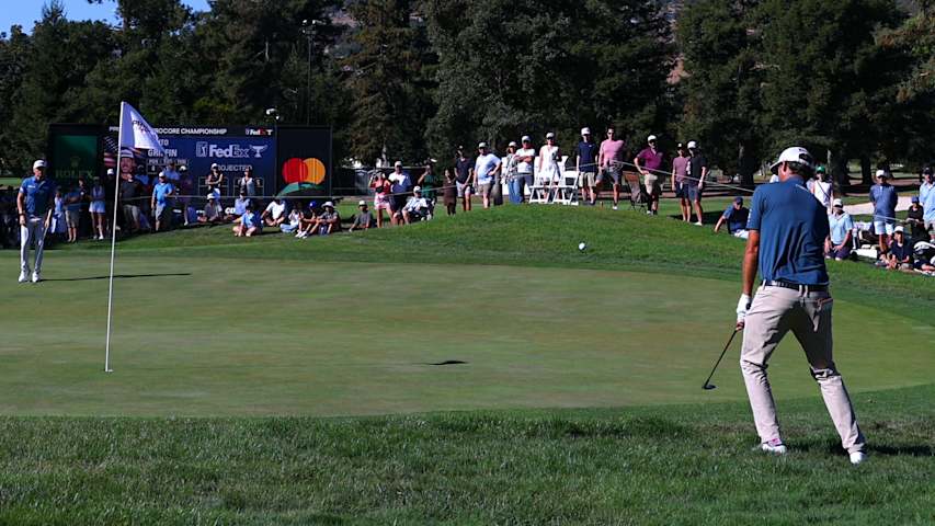 Lanto Griffin's chip-in birdie is the Shot of the Day