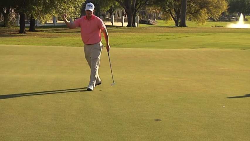Rick Cochran III moves into the lead at Chitimacha