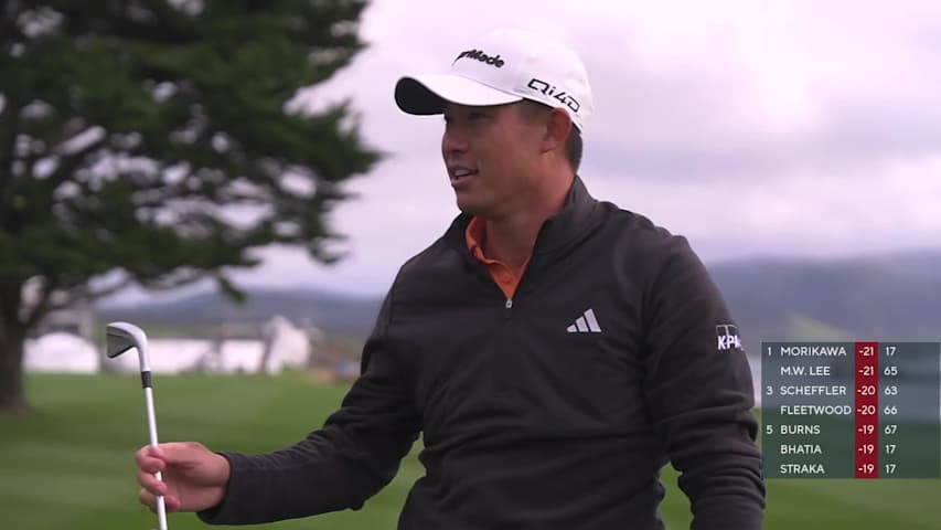 Collin Morikawa wins AT&T Pebble Beach Pro-Am