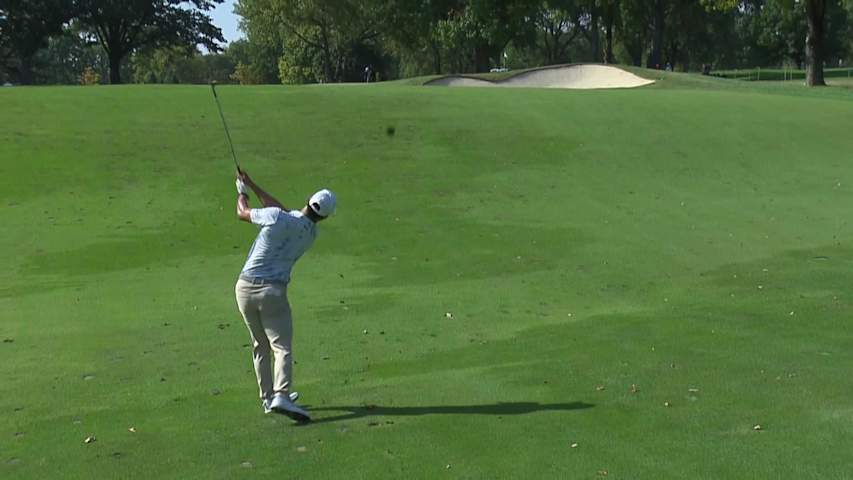 Justin Suh makes birdie on No. 11 at Nationwide Children's