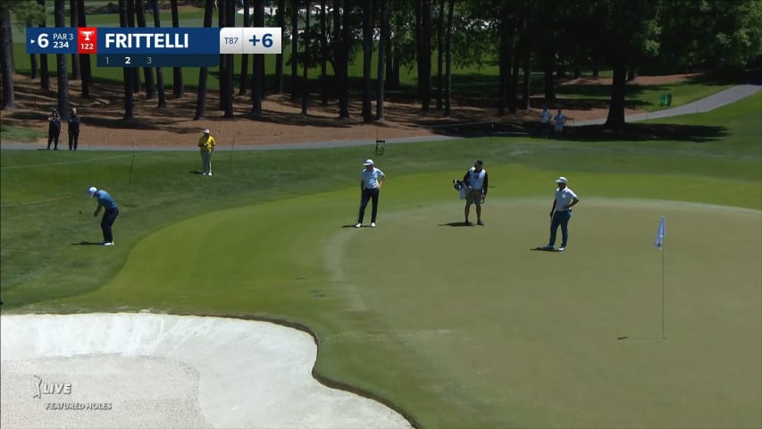Dylan Frittelli holes 56-foot bounce-back birdie at Wells Fargo