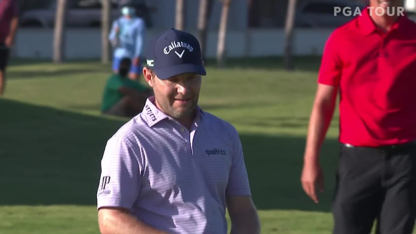 Andrew Putnam birdies No. 18 at Puerto Rico