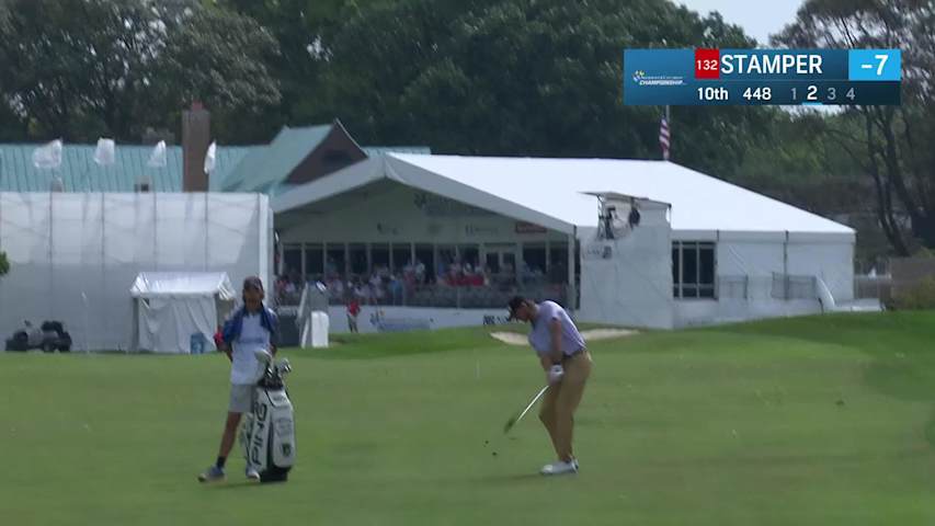Owen Stamper makes birdie on No. 10 at Nationwide Children's