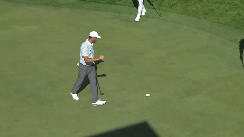 Chase Seiffert makes birdie putt at Albertsons Boise Open
