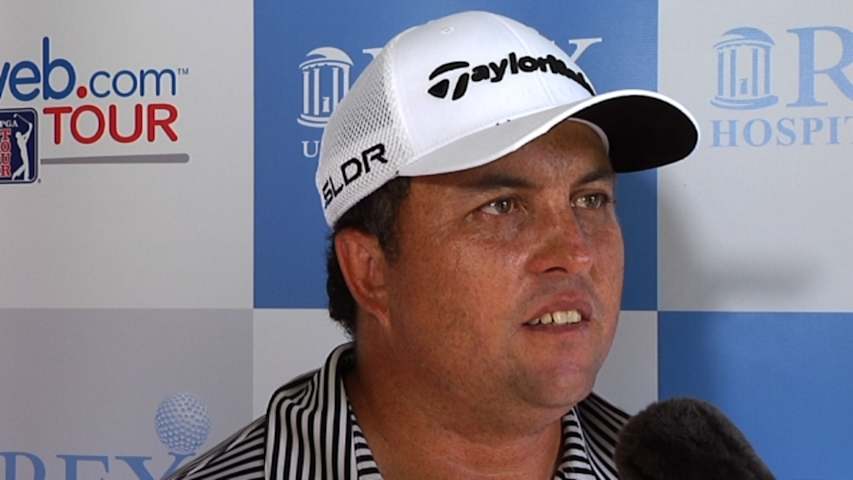 Scott Gardiner interview after Round 2 of the Rex Hospital Open