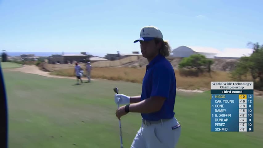 Garrick Higgo makes birdie on No. 13 at World Wide Technology