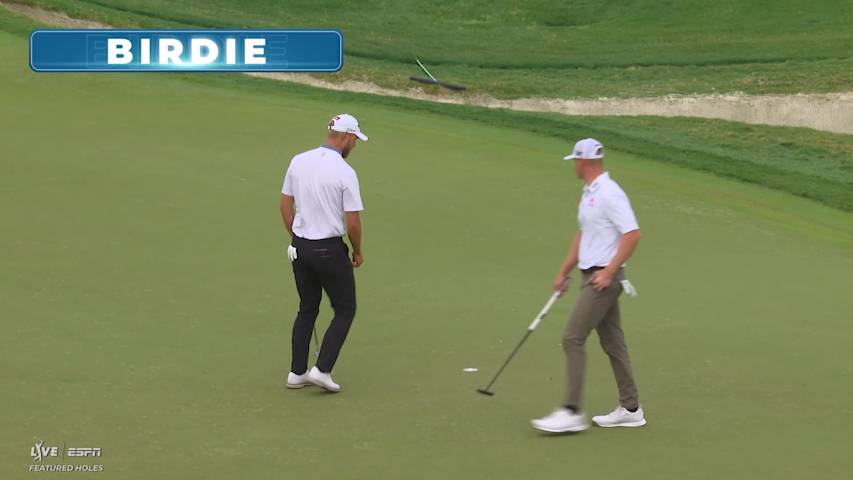 Jesper Svensson nearly aces No. 7, sets up birdie at Valero
