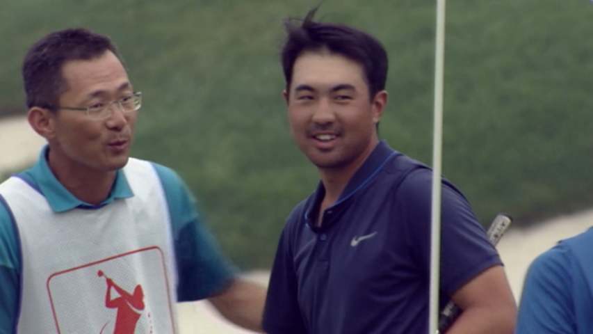 Alexander Kang breaks the 54-hole scoring record at the Cadillac Championship