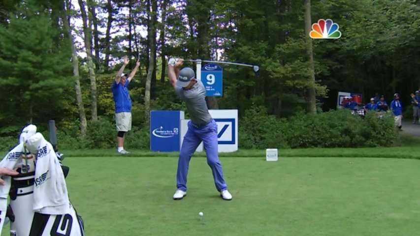 Johnny Millier analyzes Billy Horschel’s tee shot at Deutsche Bank