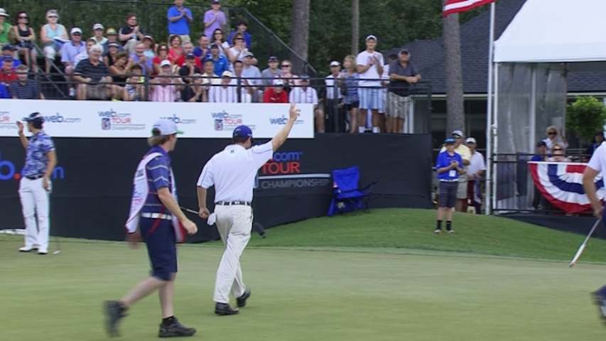 Williams birdies No. 18 in Round 4 of Web.com Tour Championship