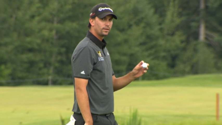 Michael Gligic steals the lead at the Staal Foundation Open