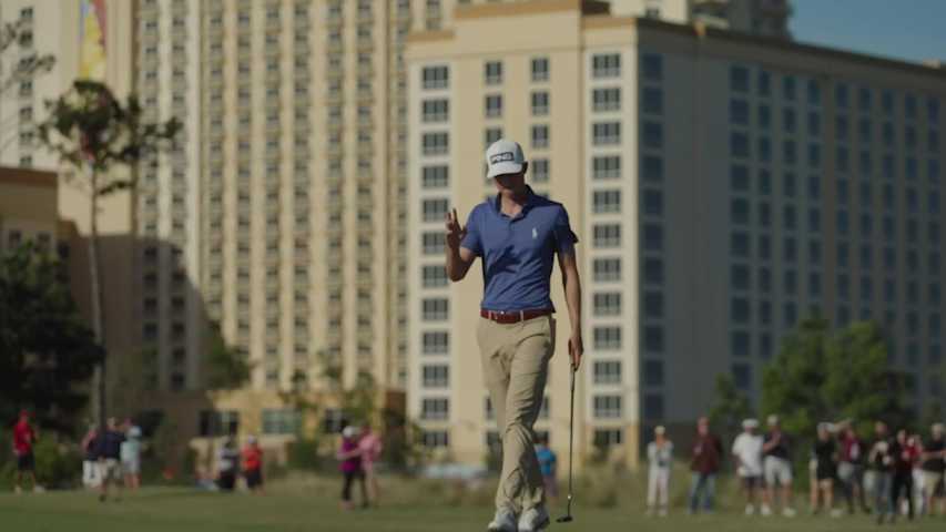 Trevor Werbylo birdies the 3rd playoff hole to win Lake Charles Championship