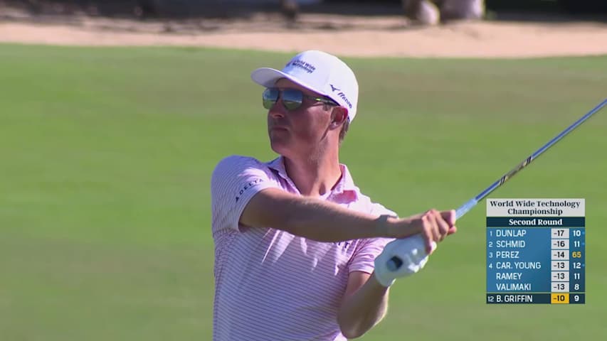 Ben Griffin makes birdie on No. 10 at World Wide Technology