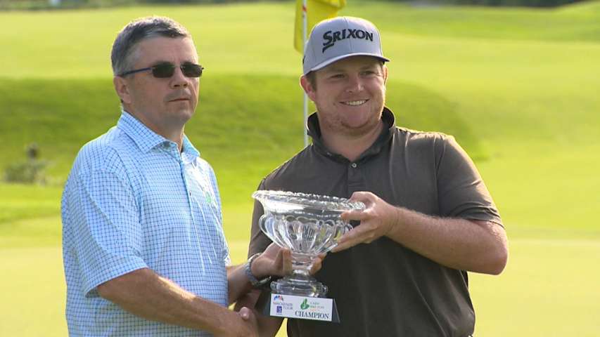 Patrick Newcomb wins by 3 at Cape Breton