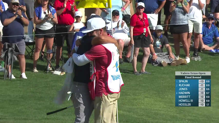 J.J. Spaun pars 72nd hole to seal first win at Valero