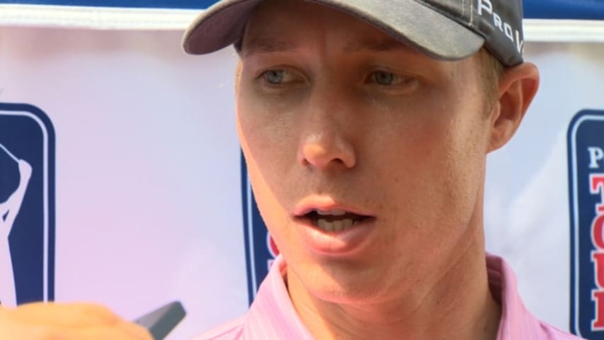 Wes Homan comments after Round 2 of Staal Foundation Open