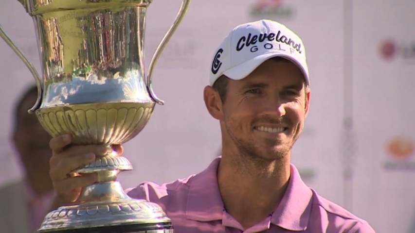 Justin Hueber finishes strong to win the 57º Abierto Mexicano de Golf