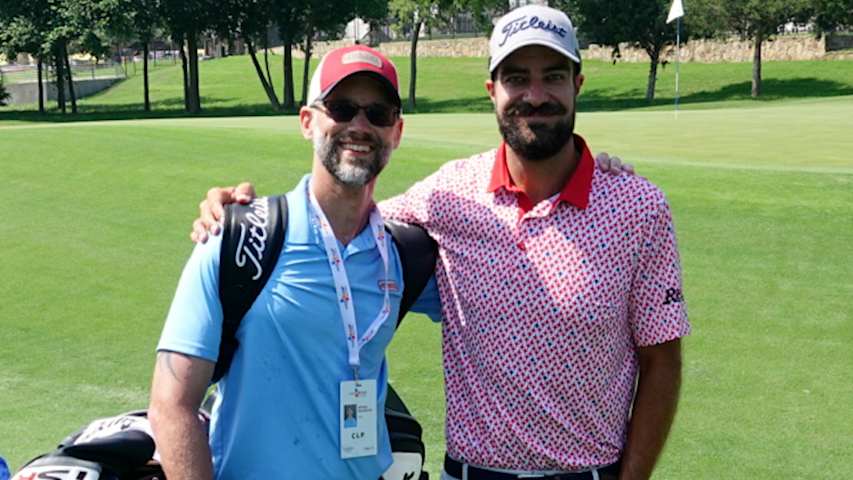 Tom Whitney learns PGA HOPE veteran's inspiring story before THE CJ CUP