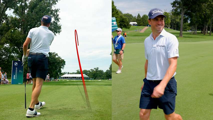 Justin Thomas gives season 'pretty poor grade' while mic’d up at BMW Championship pro-am 
