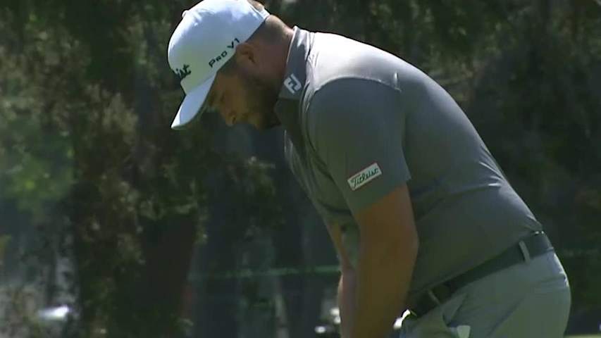 Zach Lombard drains 46-foot birdie putt at WGC-Mexico