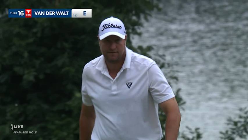 Dawie van der Walt makes 11-foot birdie at John Deere