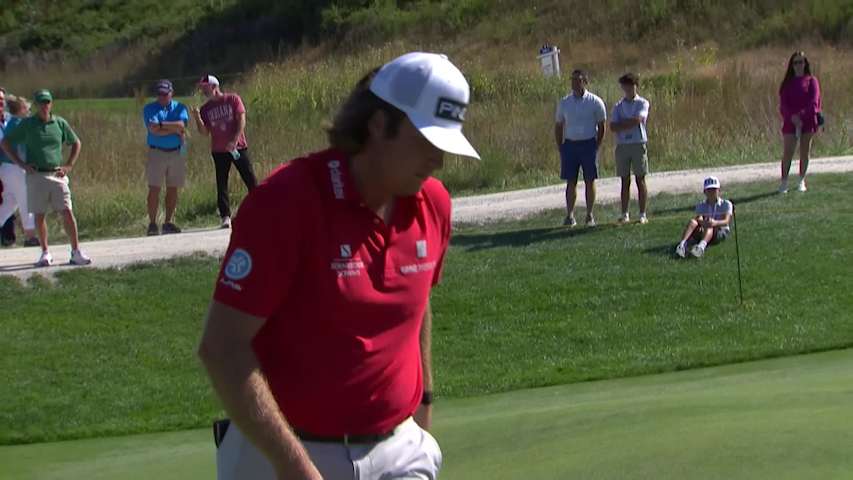 Neal Shipley makes birdie on No. 5 at Korn Ferry Tour Champ