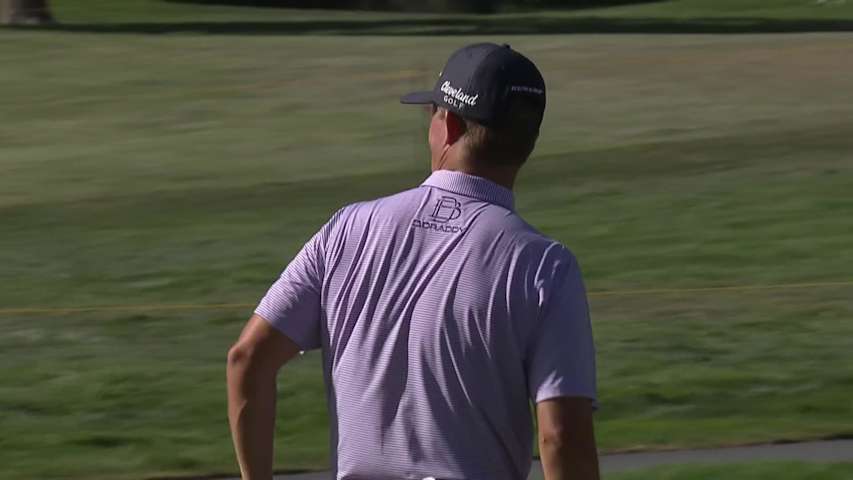 Cooper Dossey makes birdie on No. 14 at Utah Championship