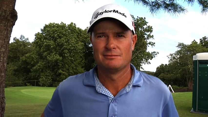 Brad Elder interview after Round 1 of News Sentinel